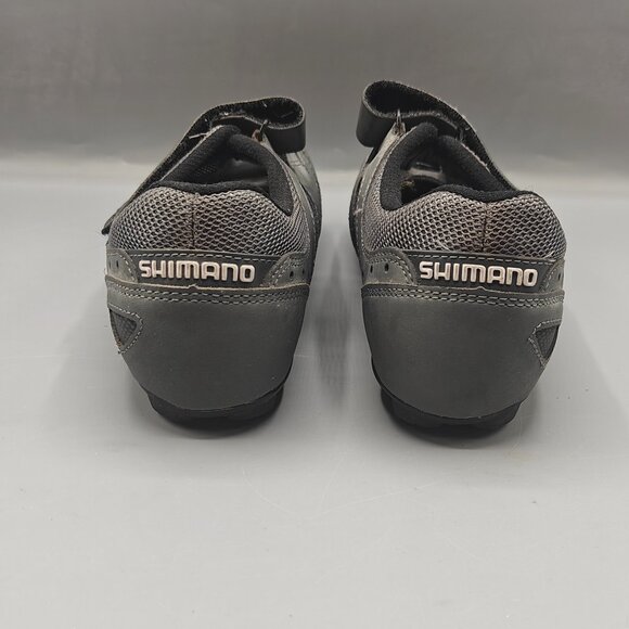 EUC Shimano SPD Men's Gray Cycling Mountain Bike Shoes US Sz 8.5 EUR 42 M-1206G - Picture 10 of 11